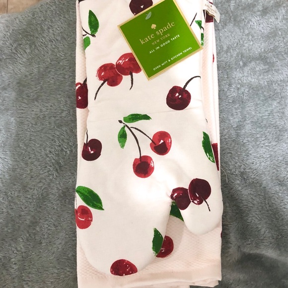 kate spade Handbags - Kate Spade Cherry On Top Kitchen Set